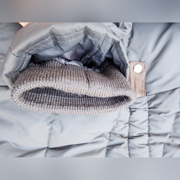 Ralph Lauren Black Label Faux Fur Trim Puffer 60% Down Coat Jacket Womens XL - Picture 13 of 16